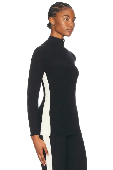 Varley Demi Half Zip Knit Top | Thumbnail 3