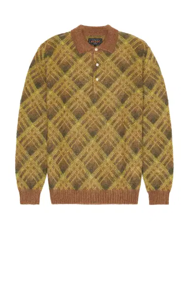 Beams Plus Knit Polo Stripe | Thumbnail 2