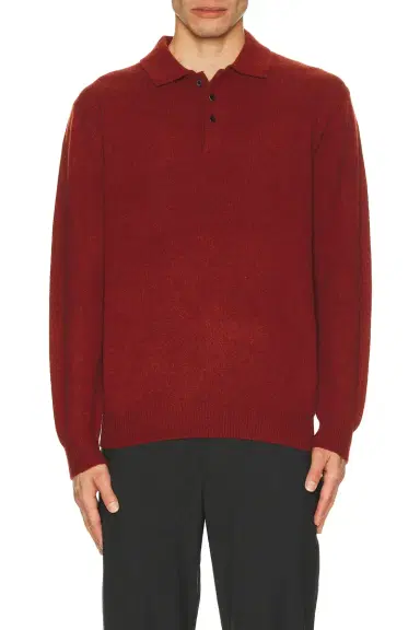 Beams Plus Knit Polo 9G Sweater | Thumbnail 3 Beams Plus Knit Polo 9G Sweater | Thumbnail 3