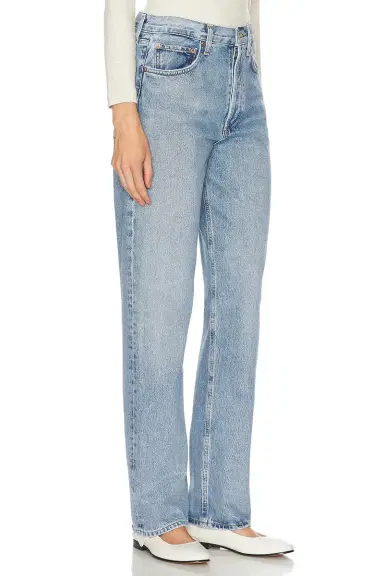 AGOLDE Kelly High Rise Relaxed Straight Jeans | Thumbnail 4