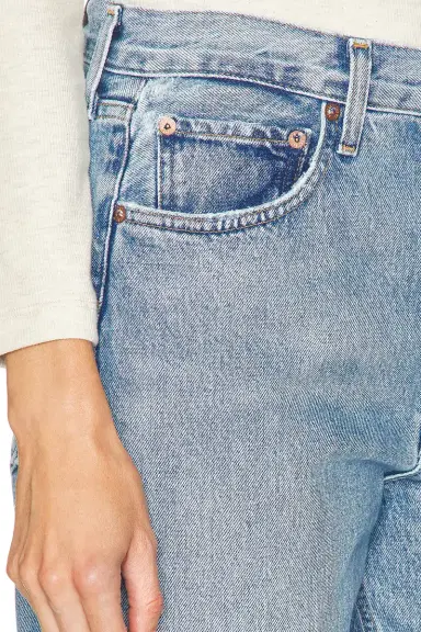 AGOLDE Kelly High Rise Relaxed Straight Jeans | Thumbnail 8
