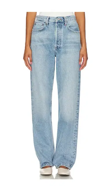 AGOLDE Kelly High Rise Relaxed Straight Jeans | Thumbnail 1