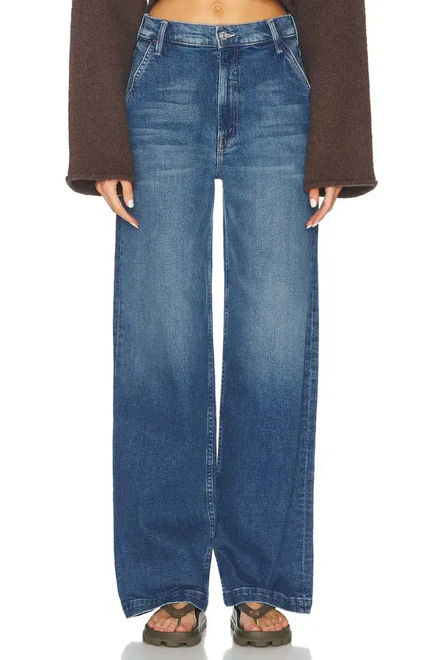 MOTHER The Stud Finder Sneak Jeans