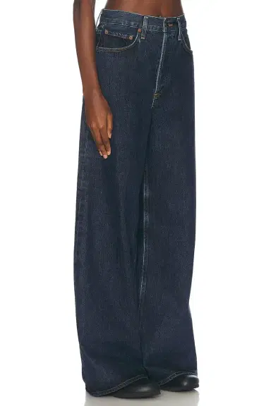 AGOLDE Dame High Rise Wide Leg Jeans | Thumbnail 2