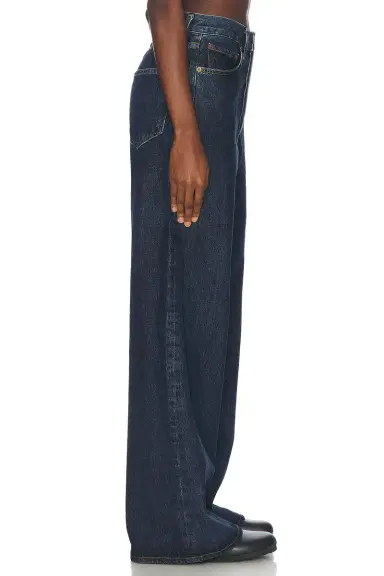 AGOLDE Dame High Rise Wide Leg Jeans | Thumbnail 3
