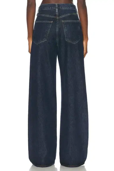 AGOLDE Dame High Rise Wide Leg Jeans | Thumbnail 4