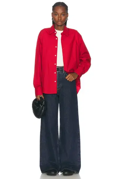 AGOLDE Dame High Rise Wide Leg Jeans | Thumbnail 5