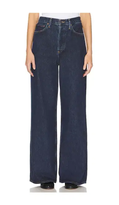 AGOLDE Dame High Rise Wide Leg Jeans | Thumbnail 7