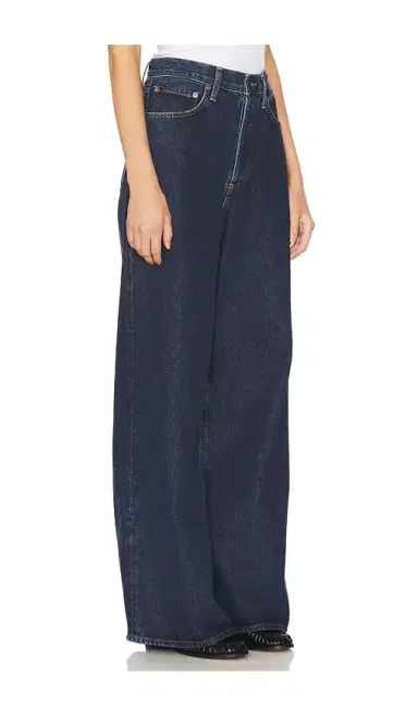 AGOLDE Dame High Rise Wide Leg Jeans | Thumbnail 8