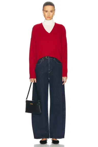 AGOLDE Low Curve Wide Leg Jeans | Thumbnail 7