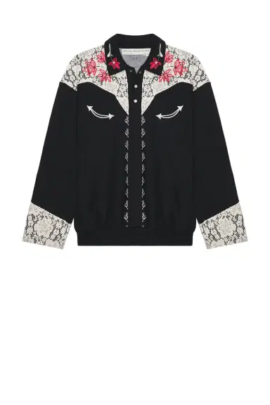 Advisory Board Crystals Western Shirt Style Collared Crew | Thumbnail 2 Advisory Board Crystals Western Shirt Style Collared Crew | Thumbnail 2