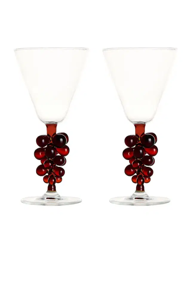 Maison Balzac Bordeaux Wine Glasses Set Of 2