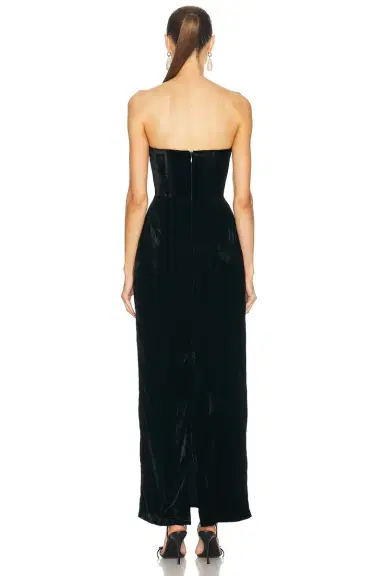 LPA Emery Velvet Maxi Dress | Thumbnail 5