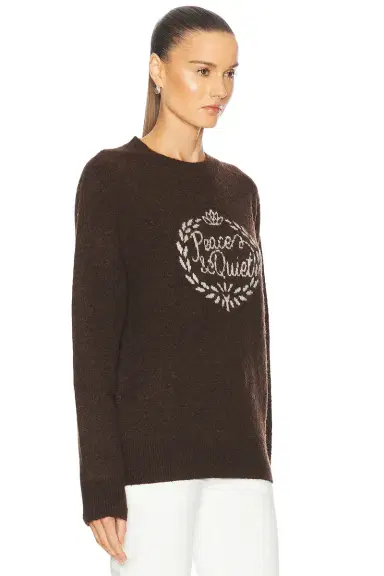 Museum of Peace and Quiet Wreath Mohair Sweater | Thumbnail 2