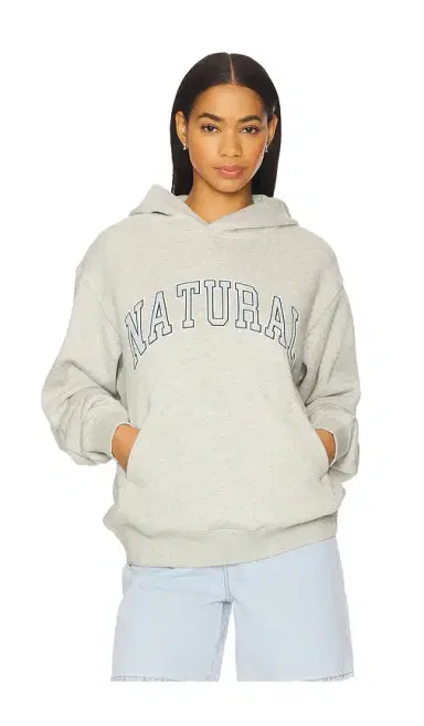 Museum of Peace and Quiet Natural Hoodie | Thumbnail 1