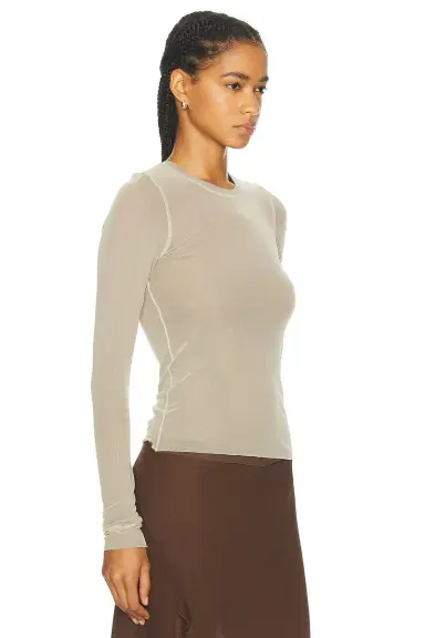 PRISCAVera Long Sleeve Mesh Top | Thumbnail 2