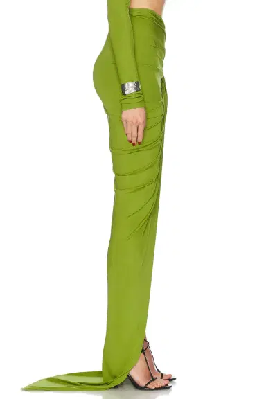 Atlein Draped Asymmetric Skirt | Thumbnail 2
