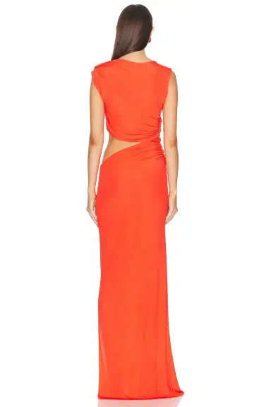 Atlein Cut Out Sleeveless Long Dress | Thumbnail 4
