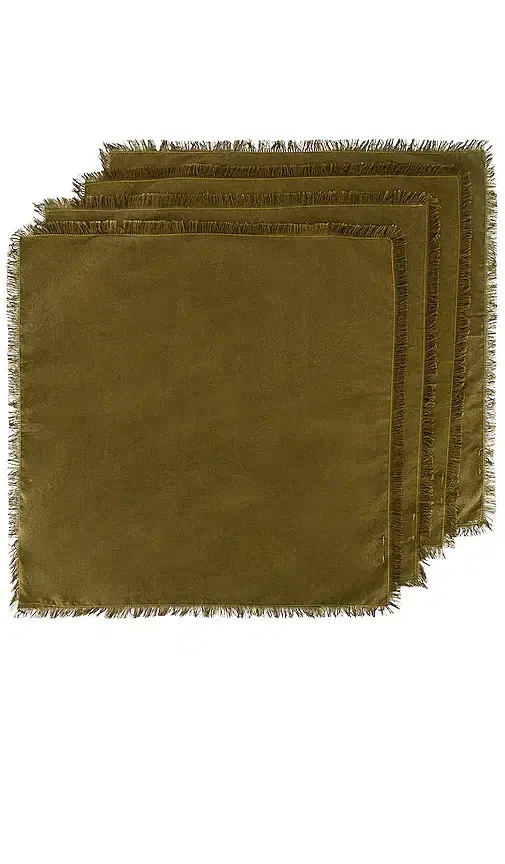 HAWKINS NEW YORK Essential Set of 4 Dinner Napkins