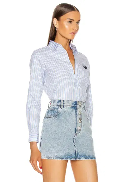 Comme des Garçons PLAY Striped Shirt | Thumbnail 2