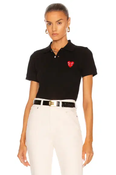 Comme des Garçons PLAY Polo T-Shirt | Thumbnail 1