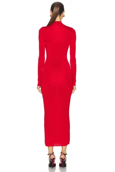 L'Academie Syndi Maxi Knit Dress | Thumbnail 3