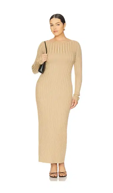 L'Academie Kayce Midi Knit Dress | Thumbnail 5