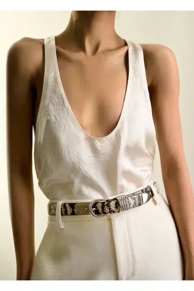 Déhanche Hollyhock Snake Belt | Thumbnail 4 Déhanche Hollyhock Snake Belt | Thumbnail 4