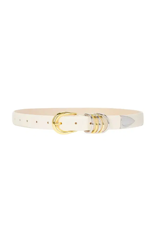 DEHANCHE Hollyhock Mixed Metal Belt