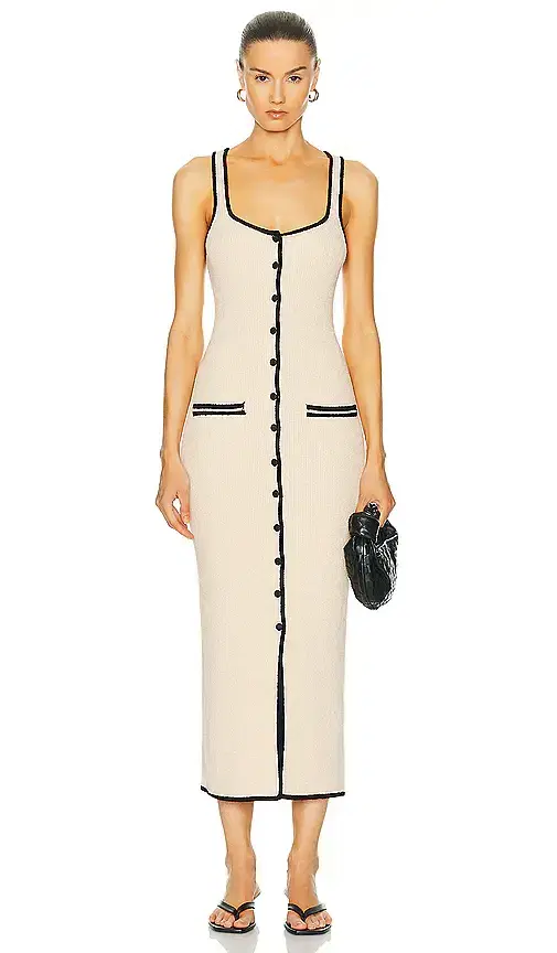 L'Academie Havilah Midi Dress