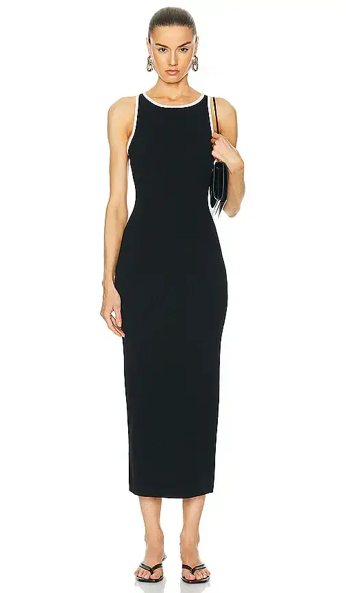 L'Academie Vespera Midi Dress