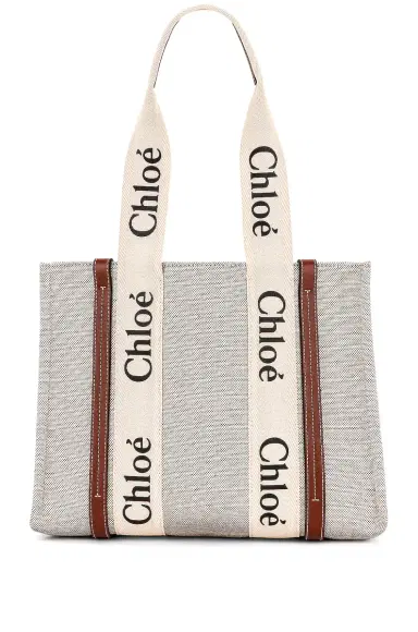Chloé Medium Woody Tote Bag | Thumbnail 3 Chloé Medium Woody Tote Bag | Thumbnail 3