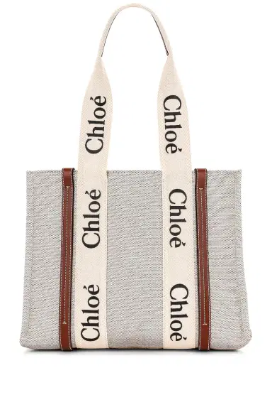 Chloé Medium Woody Tote Bag | Thumbnail 1 Chloé Medium Woody Tote Bag | Thumbnail 1