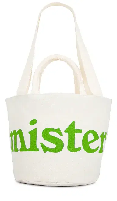 Mister Green Round Grow Pot Small Tote Bag | Thumbnail 1
