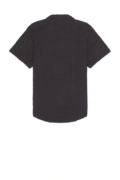 OAS Nearly Black Cuba Waffle Shirt | Thumbnail 6