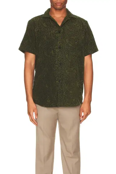 OAS Squiggle Cuba Terry Shirt | Thumbnail 1 OAS Squiggle Cuba Terry Shirt | Thumbnail 1