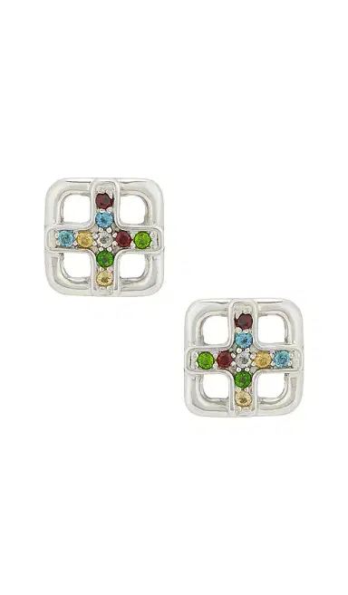 MAPLE Cross Earrings | Thumbnail 1
