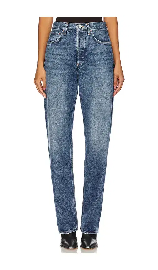 AGOLDE Kelly High Rise Relaxed Straight Jeans