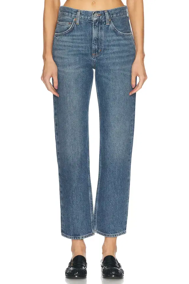 AGOLDE Valen Mid Rise Vintage Straight Jeans