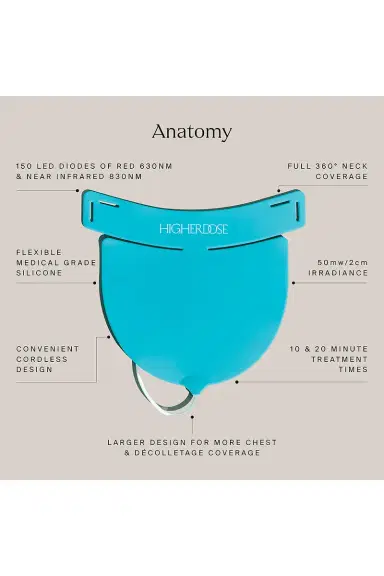 HigherDOSE Red Light Neck Enhancer | Thumbnail 8 HigherDOSE Red Light Neck Enhancer | Thumbnail 8