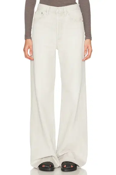 AGOLDE Dame High Rise Wide Leg Jeans | Thumbnail 3