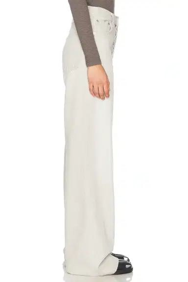 AGOLDE Dame High Rise Wide Leg Jeans | Thumbnail 5
