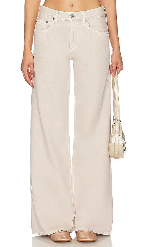 AGOLDE Clara Low Rise Baggy Flare Jeans