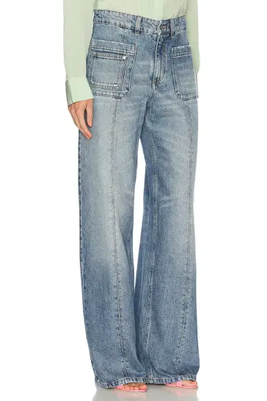 BLUMARINE Wide Leg Jeans | Thumbnail 2