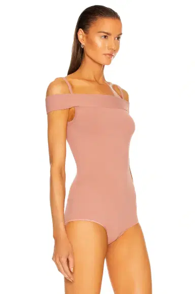Alaïa Off the Shoulder Bodysuit | Thumbnail 3 Alaïa Off the Shoulder Bodysuit | Thumbnail 3
