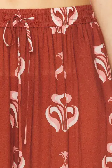 ADRIANA DEGREAS Vintage Lily Wide Leg Pant | Thumbnail 6