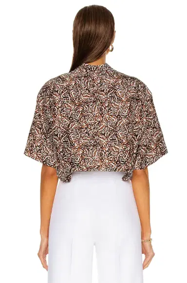 Alaïa Massai Short Sleeve Top | Thumbnail 4