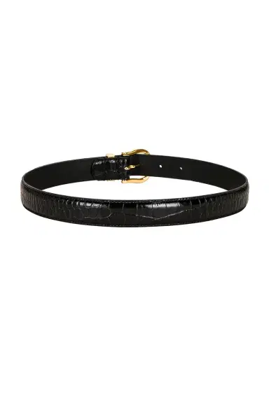 Nili Lotan Louise Croc Belt | Thumbnail 2 Nili Lotan Louise Croc Belt | Thumbnail 2