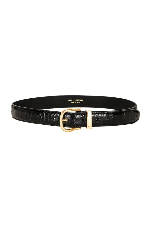 NILI LOTAN Louise Croc Belt
