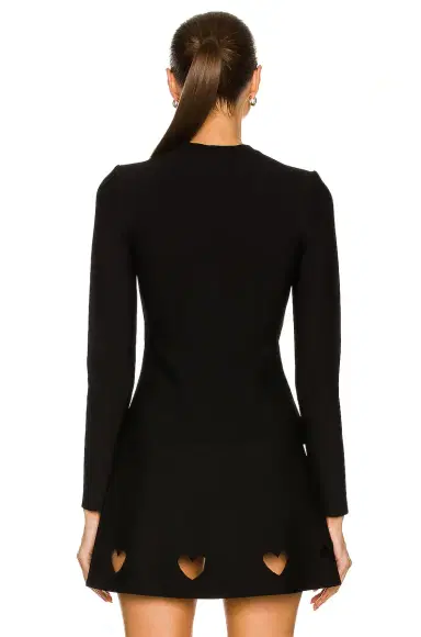 Alaïa Cutout Heart Long Sleeve Top | Thumbnail 3 Alaïa Cutout Heart Long Sleeve Top | Thumbnail 3
